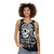 Cyberpunk inspired unisex tank top with capsules graphic - women