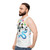 Iglooghost Neo Wax Bloom Unisex Tank Top - men side