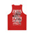 Guilty Gear Sol Badguy Unisex Tank Top - Back