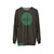 Vulfpeck Circle Green Print Sweatshirt - hanging