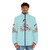 Peewee Herman Puffer Jacket featuring a classic 80s movie design - men front