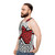 Persona 5 unisex tank top with stylish star background - men side