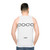 Coco Paris Unisex Tank Top - men back