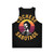 Vintage Retro Unisex Graphic Tank Top - Back