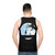 Retro Moonwalk Unisex Tank Top - men back
