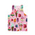 Model wearing an ice cream pattern unisex tank top