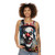 Creepy clown unisex Halloween tank top - women