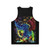 Alebrije Inspired Unisex Tank Top - Back