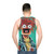 Pepe The King Prawn Muppets Fan Art Unisex Tank Top - men back