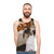 Kawaii cat tank top for cat lovers - men