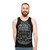 Unisex Nirvana-inspired grunge tank top with hand-lettered lyrics - men