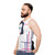 Retro 80s Unisex Tank Top - men side