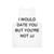 Unisex "I Would Date You But You're Not JJ" Tank Top - Back
