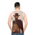 Clint Eastwood Unisex Spaghetti Western Cowboy Tank Top - men back