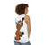 Clinging Fox Unisex Tank Top - women back