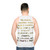 Peepo Unisex Tank Top - men back