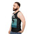 Unisex rock climbing and bouldering tank top - men side