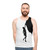 Man climbing rock wall wearing Climb Cliffhanger Unisex Tank Top - men