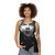 Vampire horror halloween gothic unisex tank top - women