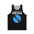 Blu-ray disc unisex tank top for movie enthusiasts