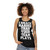 Unisex tank top with "I Snack Harder Than Your Team Plays" funny quote - women