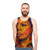 Nina Simone unisex tank top with "I Put a Spell on You" graphic - men