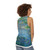 Unisex Tank Top Featuring Claude Monet's Water Lilies - women back
