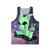 Unisex space-themed tank top with galaxy design and alien dog