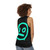 Unisex I O 444 Tank Top for Techno and EDM Fans - women back