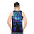 Unisex "I Need Space" Cosmic Galaxy Tank Top - men back
