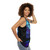 Unisex "I Need Space" Cosmic Galaxy Tank Top - women side