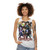 Chibi superhero unisex tank top - women