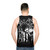 The Adicts Band Unisex Tank Top - men back