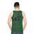 Vintage PCB Printed Circuit Board Unisex Tank Top - men back