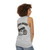 Classic motorcycle unisex tank top - women back