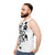 Paws Up Unisex Tank Top - men side