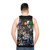 Retro 80s unisex tank top - men back
