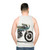 Vintage Ducati 750SS 1974 Unisex Tank Top - men back