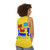Unisex tank top featuring the classic Alex Kidd character from Sega Master System - women back