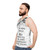 Unisex "I'm Not Crazy" Alice in Wonderland Tank Top - men side