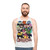 Bright and Colorful Chibi Unisex Tank Top - men