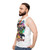 Bright and Colorful Chibi Unisex Tank Top - men side