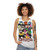 Bright and Colorful Chibi Unisex Tank Top - women