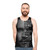 Paul Walker text portrait graphic tank top - men