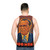 Louis Farrakhan "Tha Liberator" Unisex Tank Top - men back
