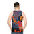 The Liberator Unisex Tank Top with Colin Kaepernick kneeling design - men back