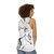 Unisex TGIF Friday Tank Top with Farrah Fawcett Inspired Design - women back
