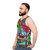 Stained glass window unisex tank top - men side
