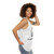 Unisex nuclear science tank top with Cherenkov effect design - women side