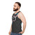 Unisex tank top with testosterone chemical bond design - men side